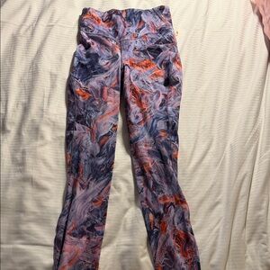 lululemon athletica Multicolor Patterned Leggings